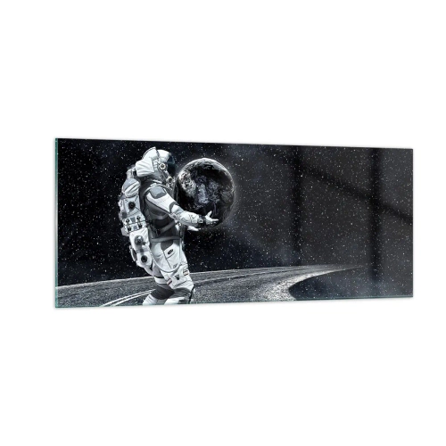 Obraz na skle - Na Mliečnej dráhe - 100x40 cm