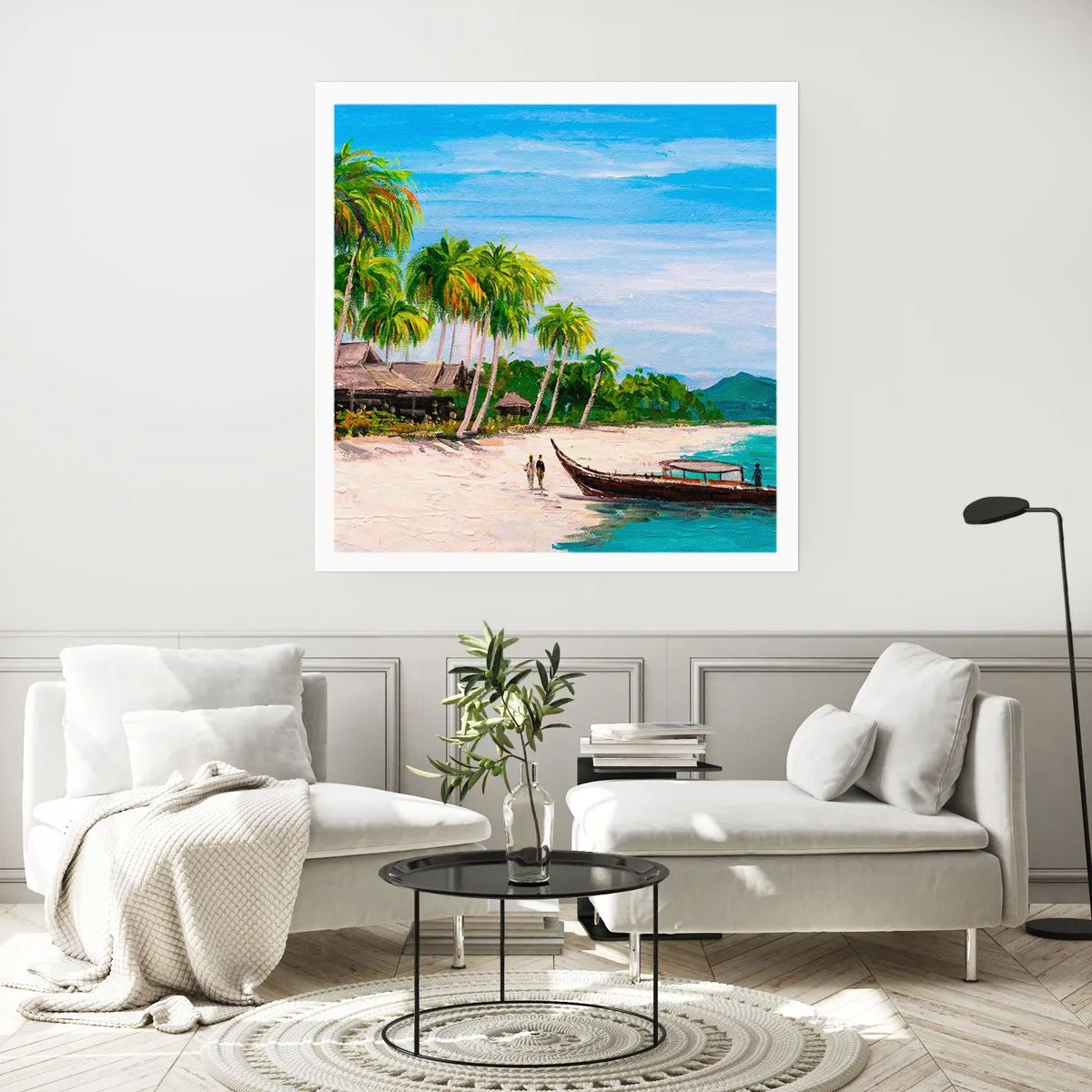 Plagát - Exotický sen - 30x30 cm