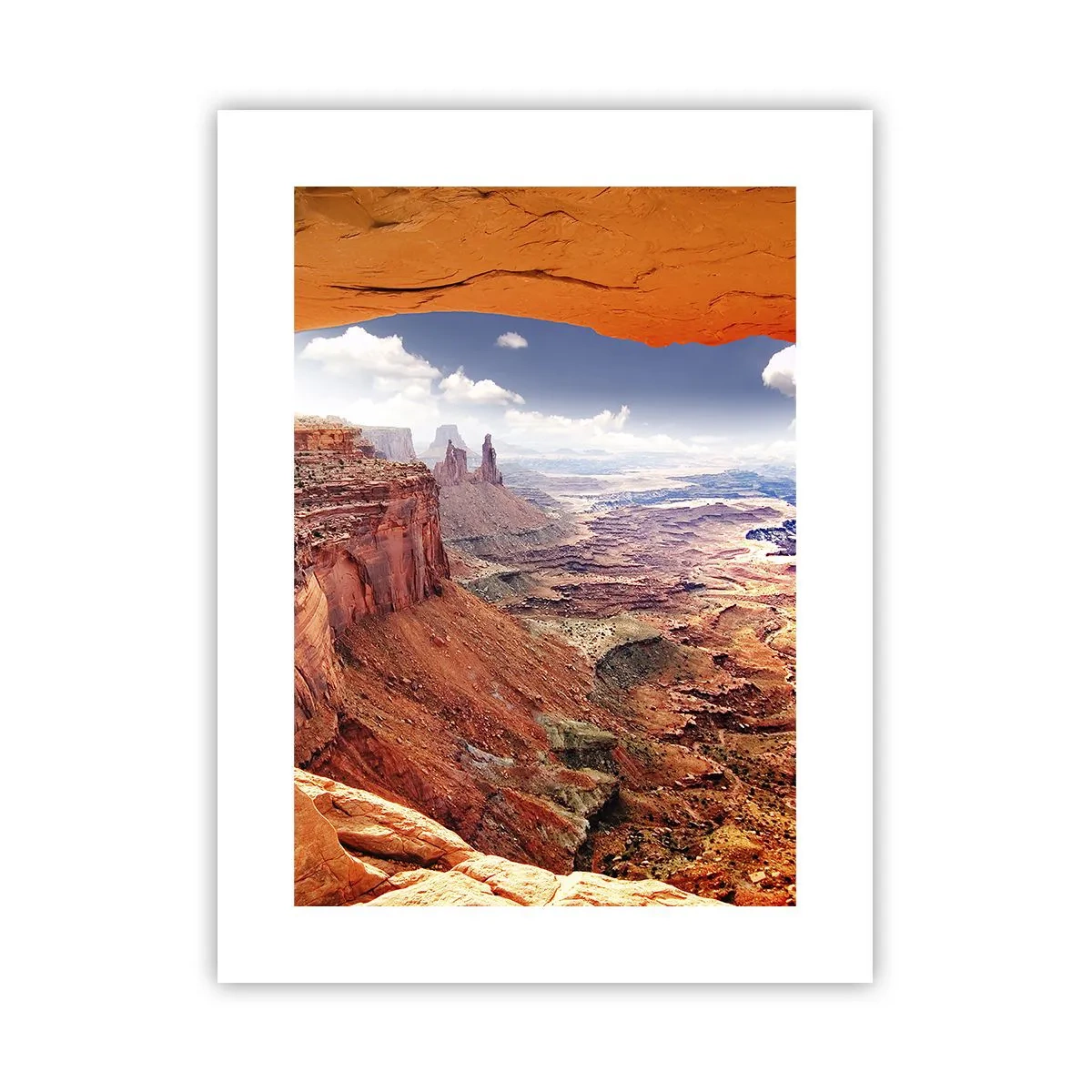 Plagát - Vytesané samotnou prírodou - 30x40 cm