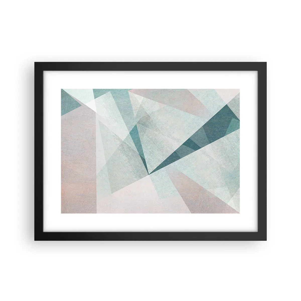 Plagát v čiernom ráme - V kľude, ale dynamicky - 40x30 cm