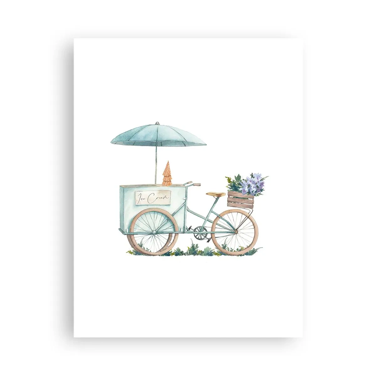 Plagát - Sladká spomienka na leto - 30x40 cm