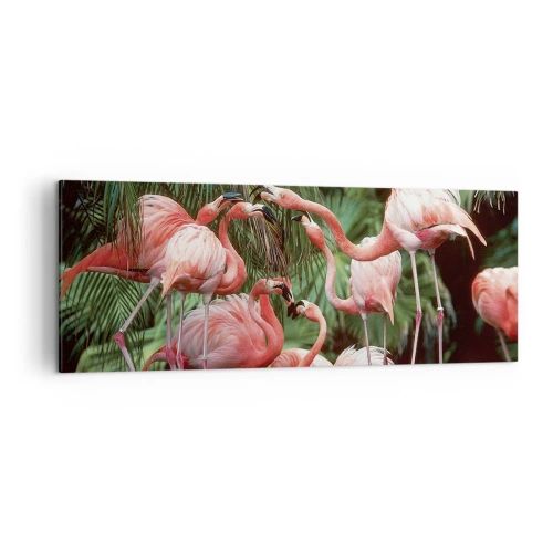 Obraz na plátne - Popoludňajšie klebety - 140x50 cm