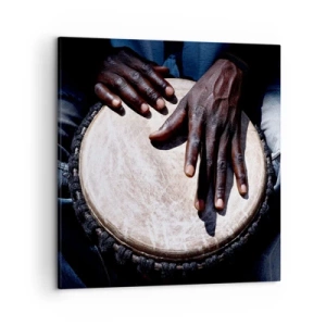 Obraz na plátne - Žite vo svojom rytme - 50x50 cm