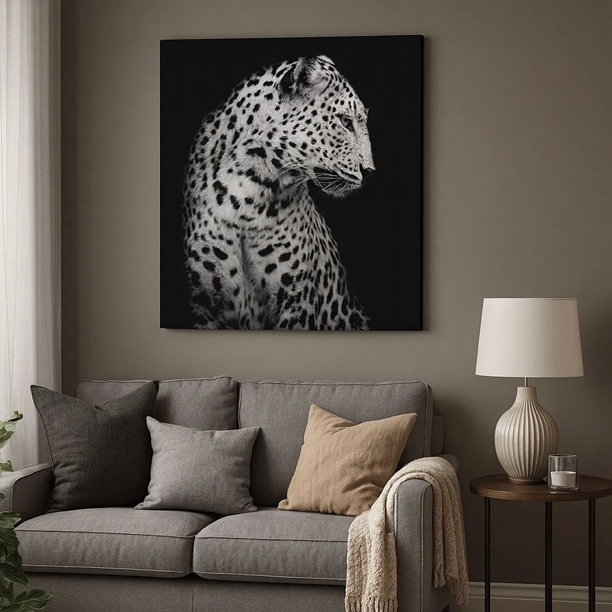 Obraz na plátne - Pravý profil perfektný! - 30x30 cm