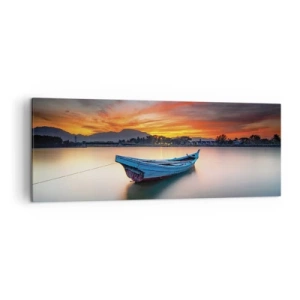 Obraz na plátne - Blíži sa dobrá noc - 140x50 cm