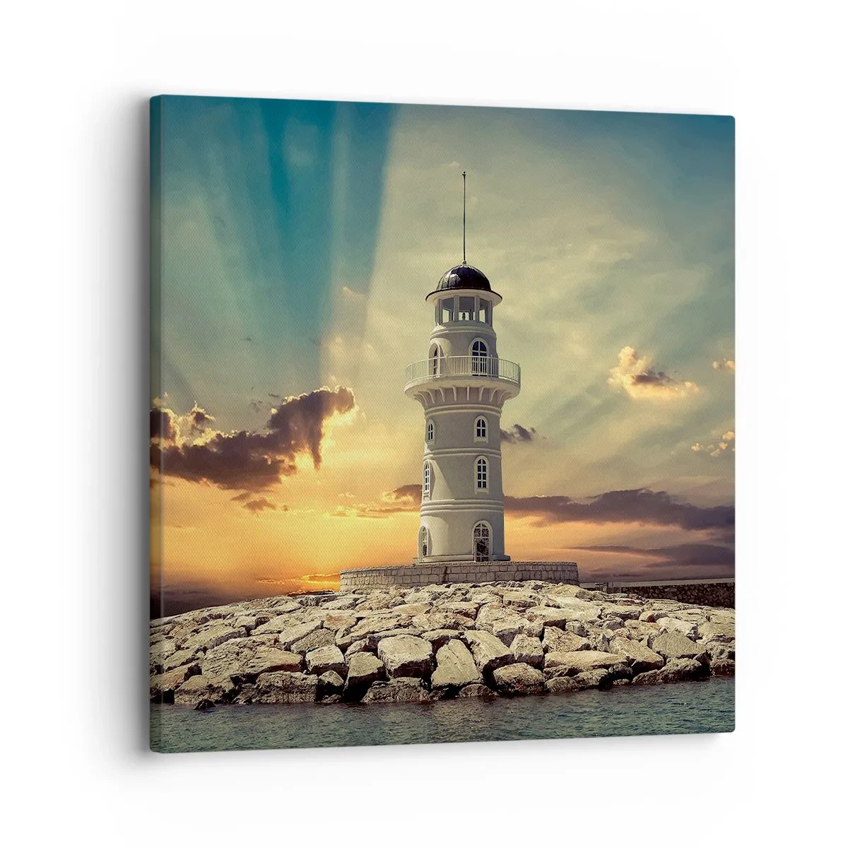 Obraz na plátne - Svetlo - Dobro - Krása - 30x30 cm