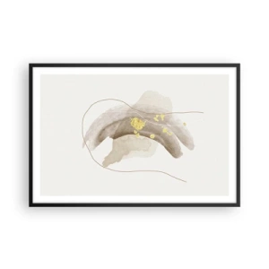 Plagát v čiernom ráme - Vesmírna bytosť - 91x61 cm