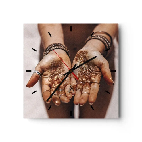 Nástenné hodiny - Darček pre teba - 40x40 cm