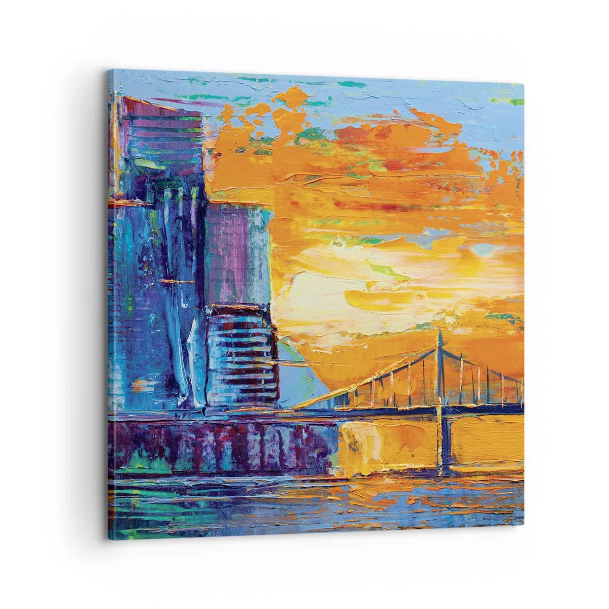 Obraz na plátne - Kultúra a príroda - 60x60 cm