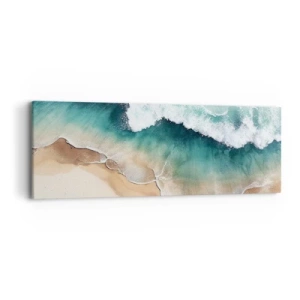 Obraz na plátne - Odveké stretnutie - 90x30 cm