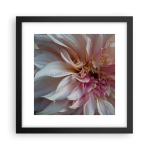 Plagát v čiernom ráme - Kvitnúca sviežosť - 30x30 cm