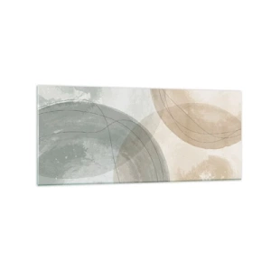 Obraz na skle - Prenikanie svetov - 120x50 cm