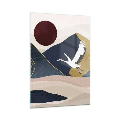 Obraz na skle - Opäť ubehol ďalší deň - 50x70 cm