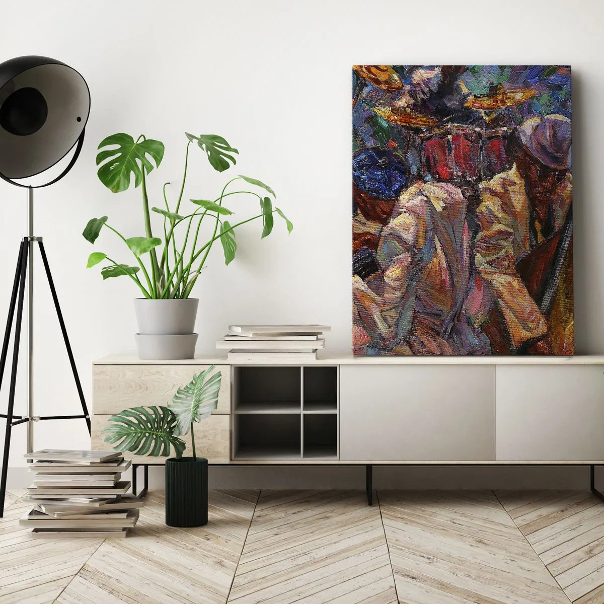 Obraz na plátne - V jednom rytme - 50x70 cm
