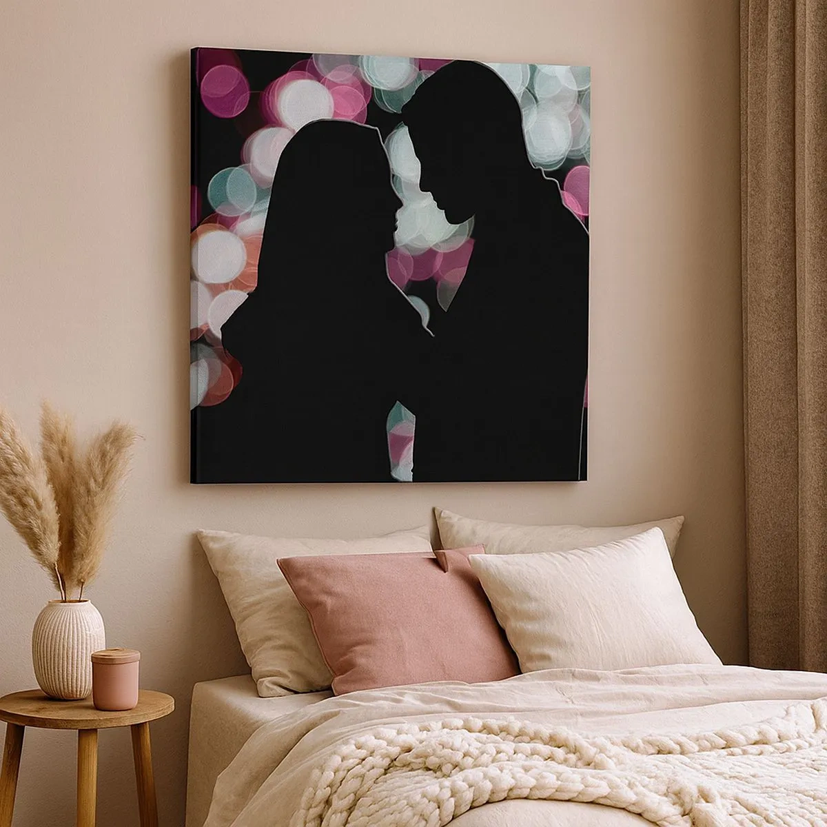 Obraz na plátne - Áno! - 30x30 cm