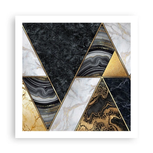 Plagát - Kameň vedľa kameňa - 60x60 cm