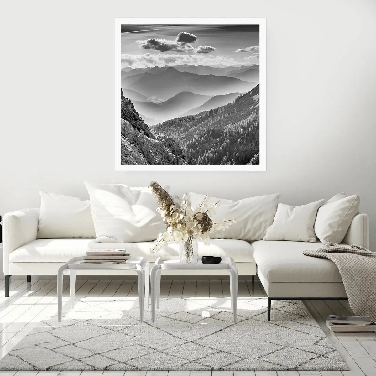 Plagát - Až k horizontu - 50x50 cm