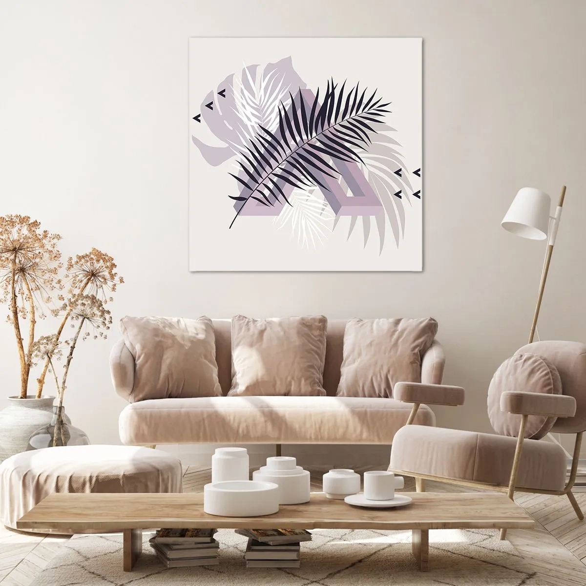 Obraz na plátne - Tieň tieňa - 60x60 cm