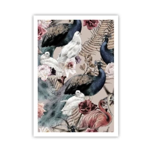 Plagát - V palácovej záhrade - 70x100 cm