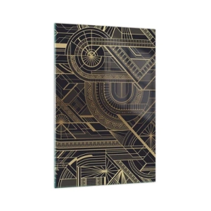 Obraz na skle - Koncepty, nápady, plány - 70x100 cm