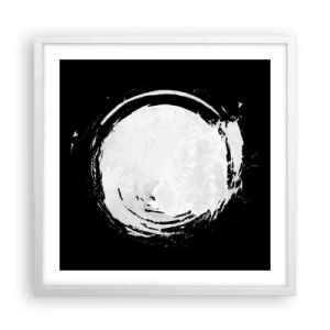 Plagát v bielom ráme - Správne riešenie - 50x50 cm