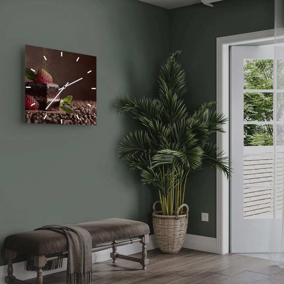 Nástenné hodiny - Život je sladký - 30x30 cm