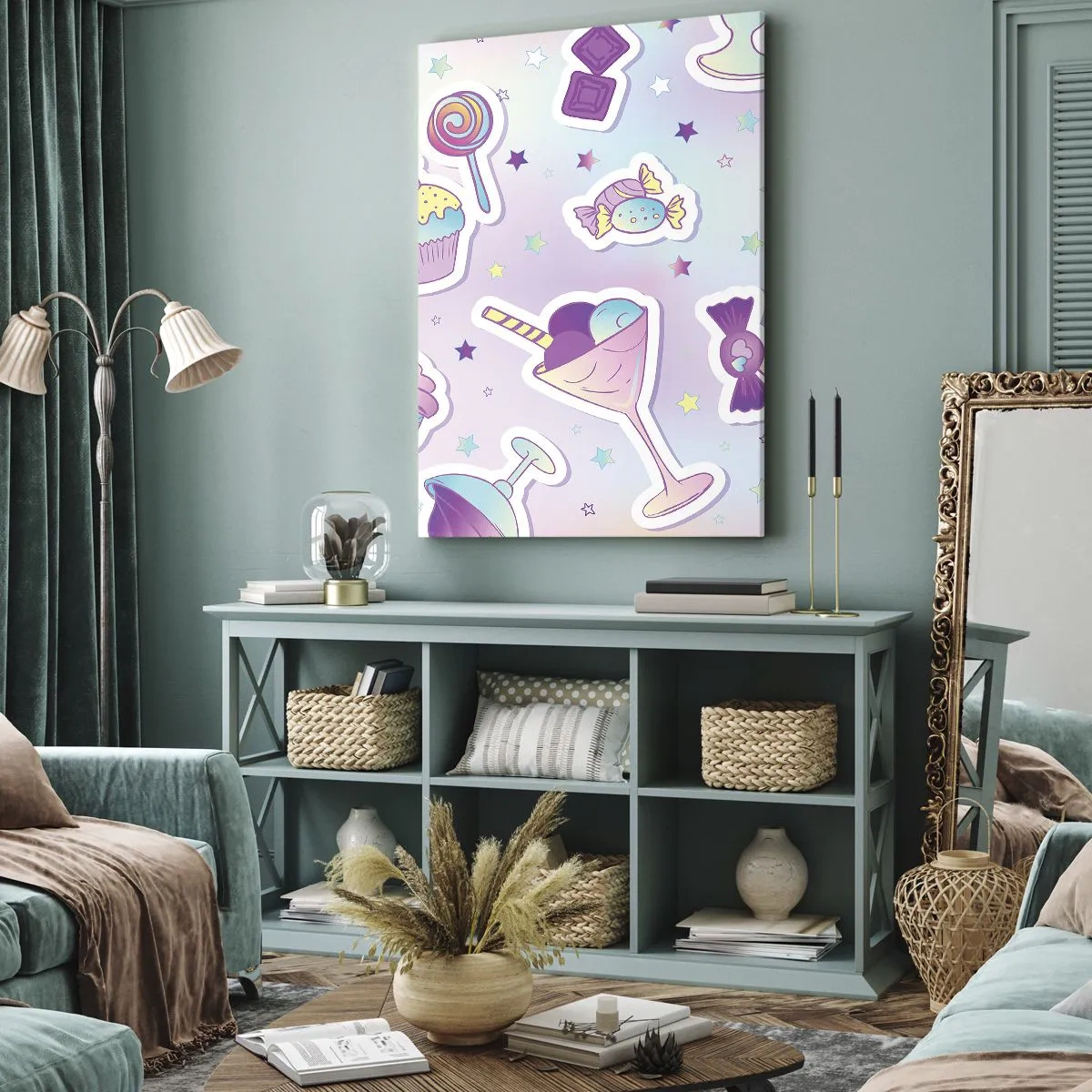 Obraz na plátne - Aby boli každý deň narodeniny - 70x100 cm