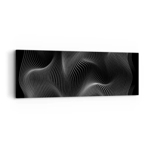 Obraz na plátne - Tanec svetla v priestore - 90x30 cm