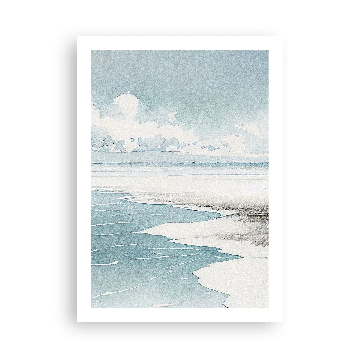 Plagát - Jemný príliv - 50x70 cm