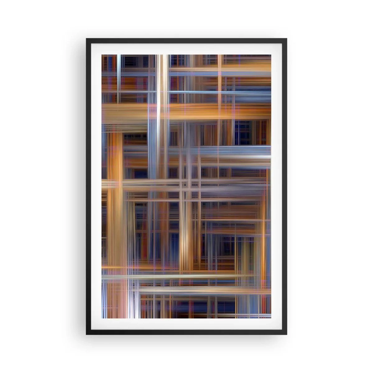 Plagát v čiernom ráme - Utkané zo svetla - 61x91 cm