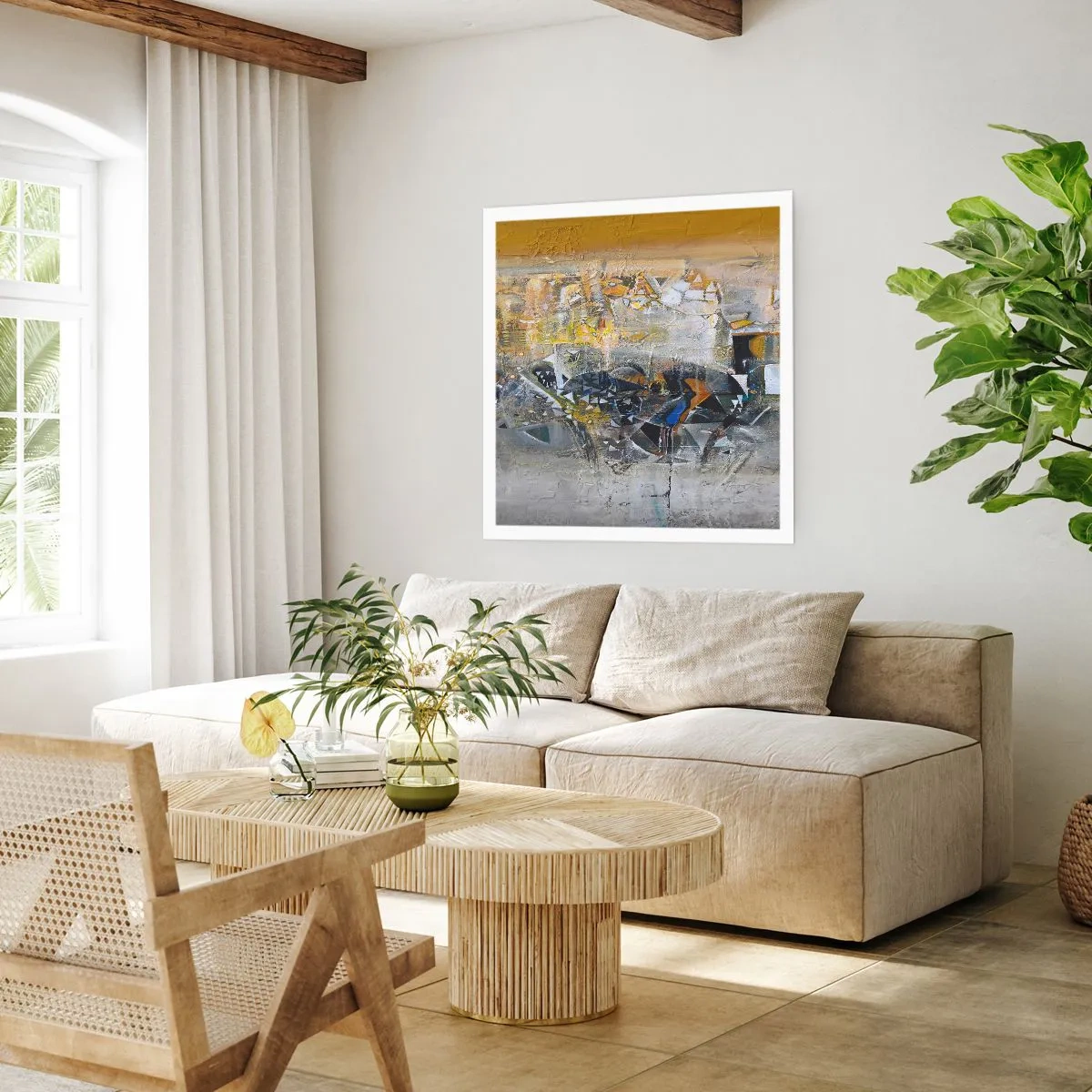 Plagát - Všetko sa podarí - 50x50 cm