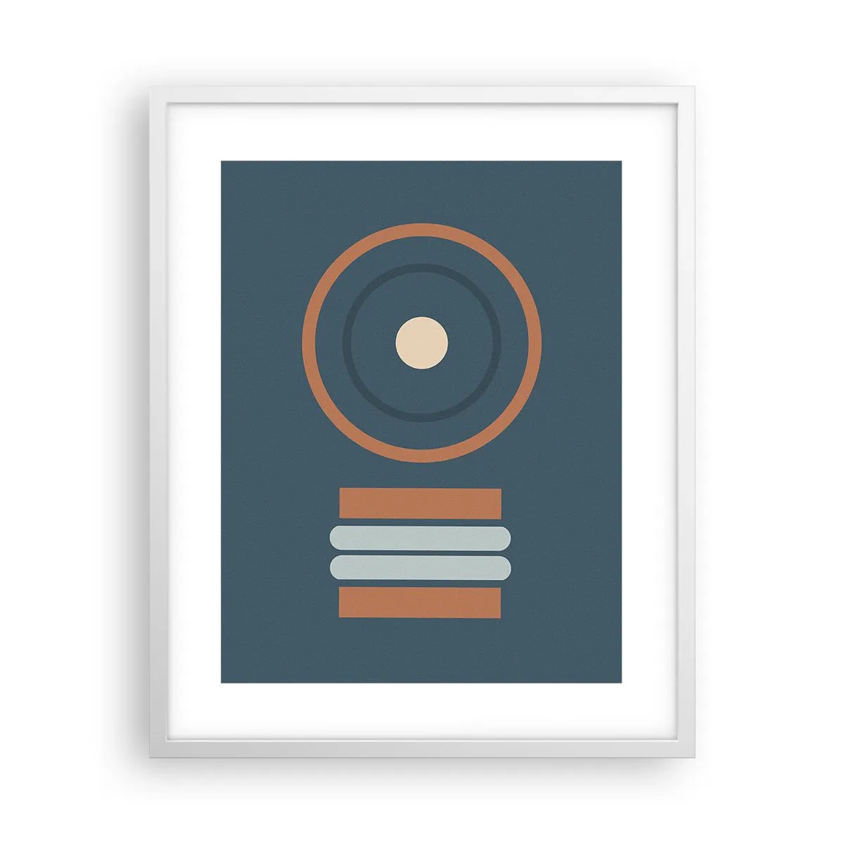 Plagát v bielom ráme - Podstata vecí - 40x50 cm