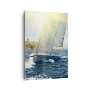 Obraz na plátne - Čas odísť z mesta - 70x100 cm