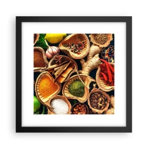 Plagát v čiernom ráme - Vezmi si, čo chceš - 30x30 cm