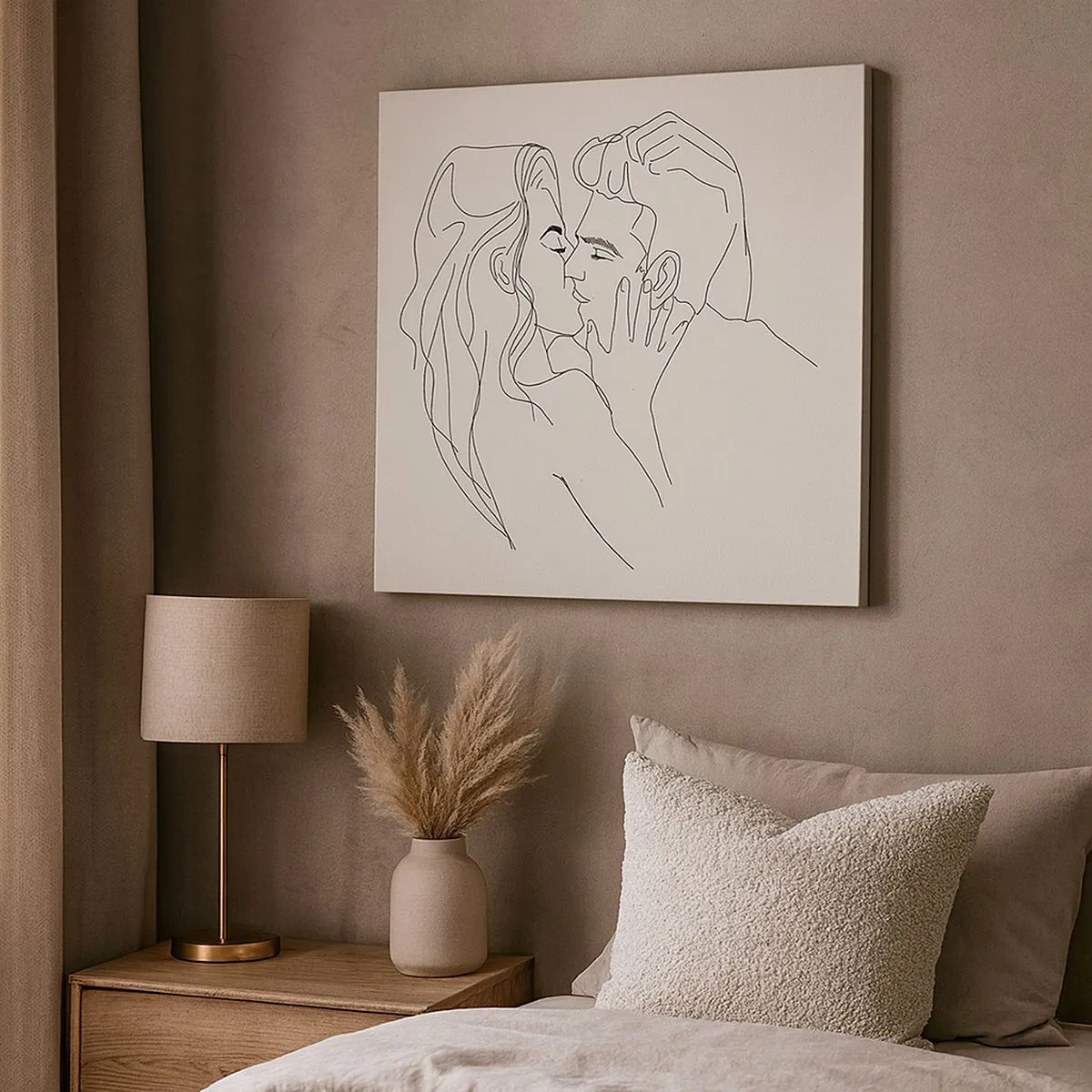 Obraz na plátne - Zamotaní citom - 30x30 cm