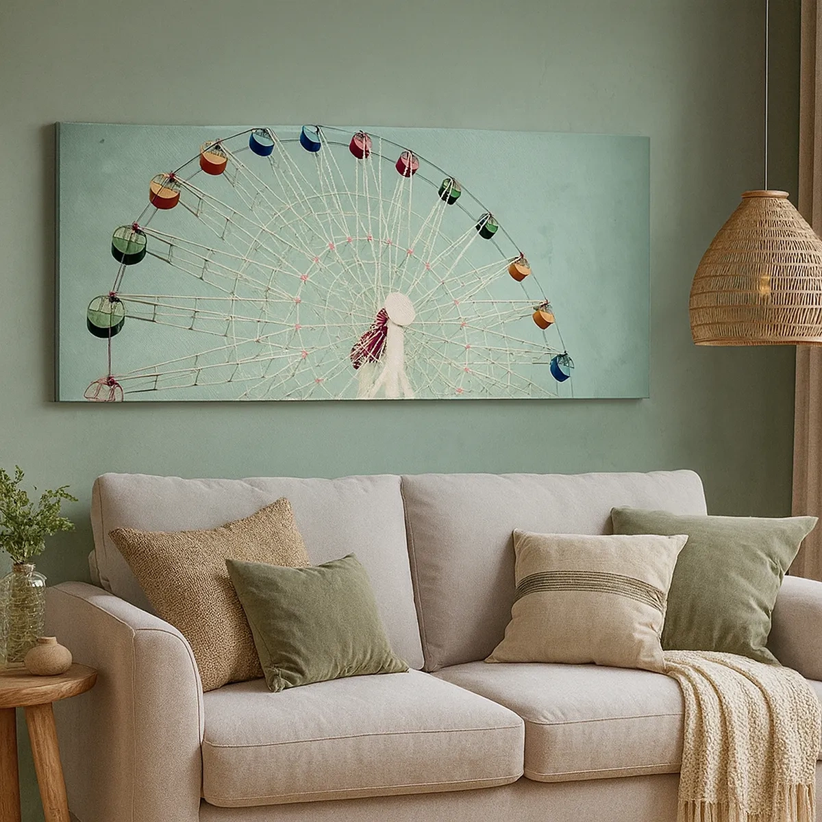 Obraz na plátne - Pozývame vás na zábavu - 30x30 cm