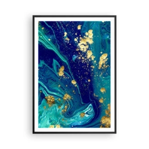 Plagát v čiernom ráme - Plátky slnka  - 70x100 cm