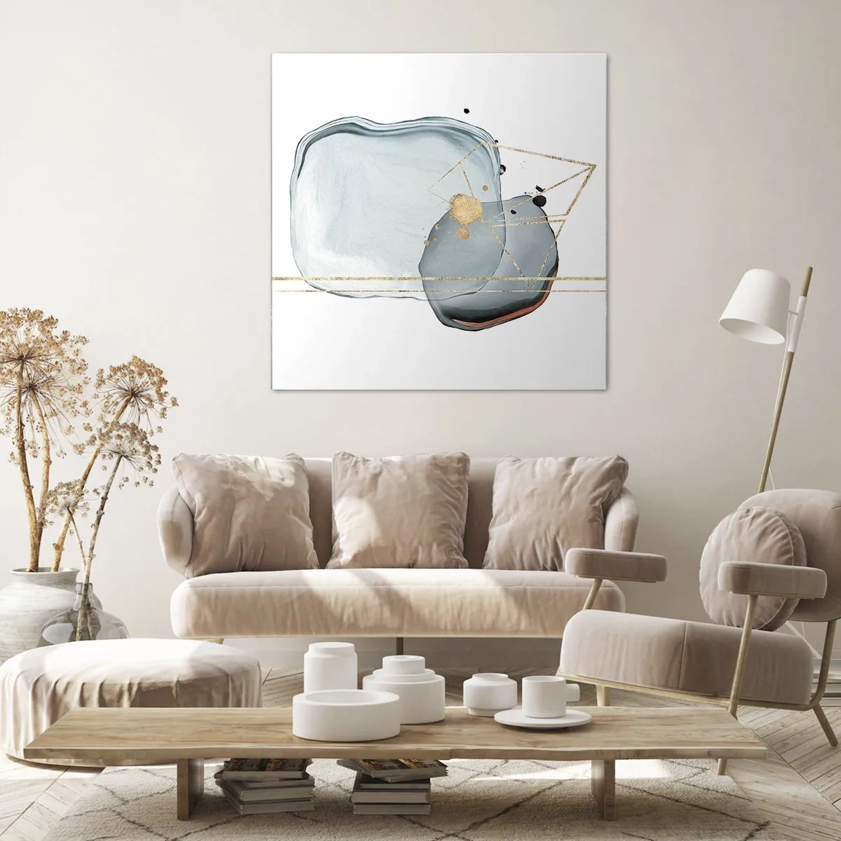 Obraz na plátne - Štúdia kvapky - 50x50 cm