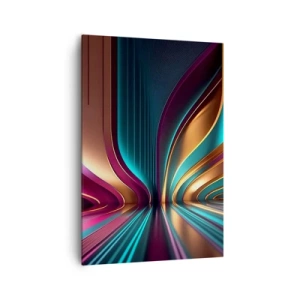 Obraz na plátne - Architektúra svetla - 70x100 cm