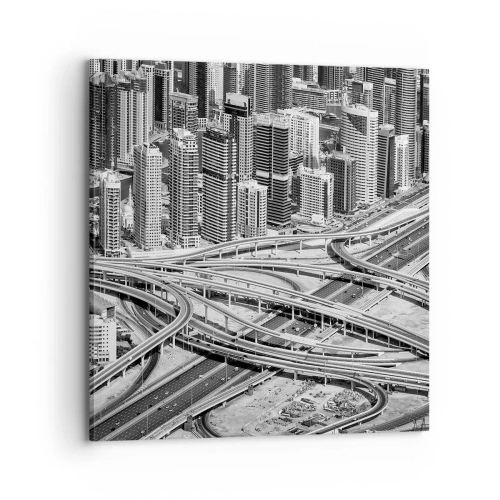 Obraz na plátne - Dubaj – neskutočné mesto - 70x70 cm