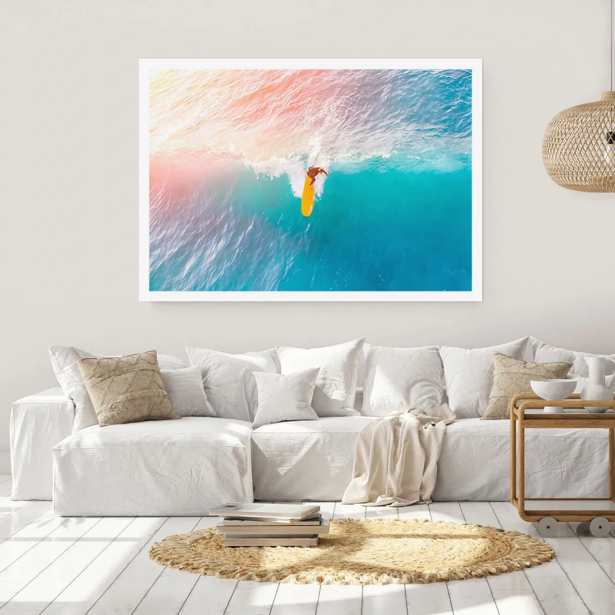 Plagát - Oceanický jazdec - 40x30 cm