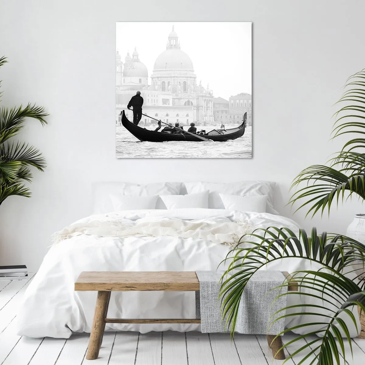 Obraz na plátne - Cesta k zdroju krásy - 40x40 cm