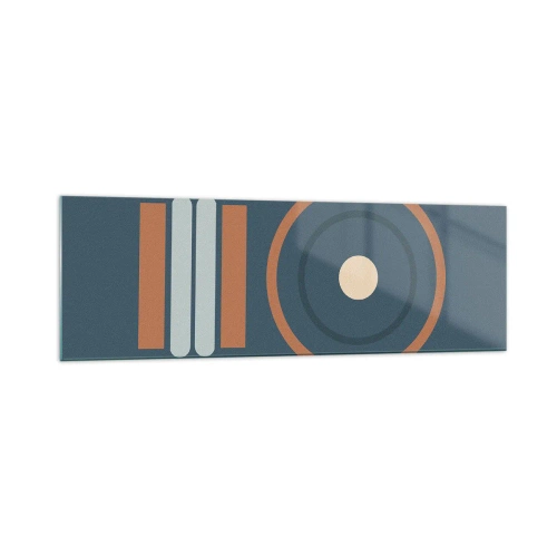 Obraz na skle - Podstata vecí - 160x50 cm