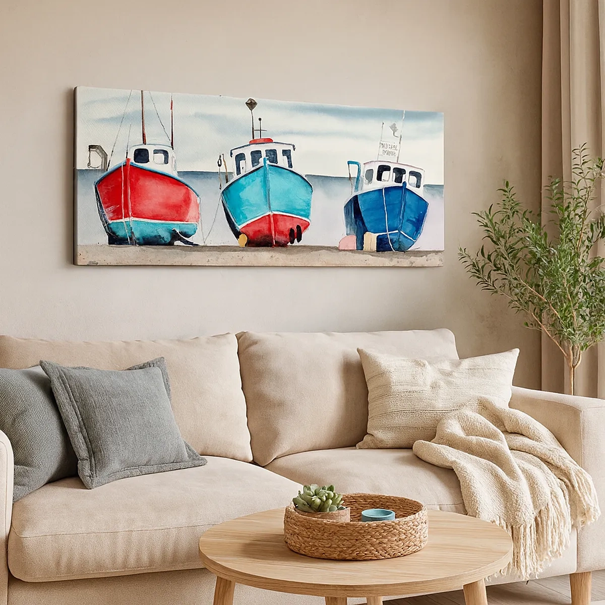 Obraz na plátne - Pripravené na úlovok - 30x30 cm