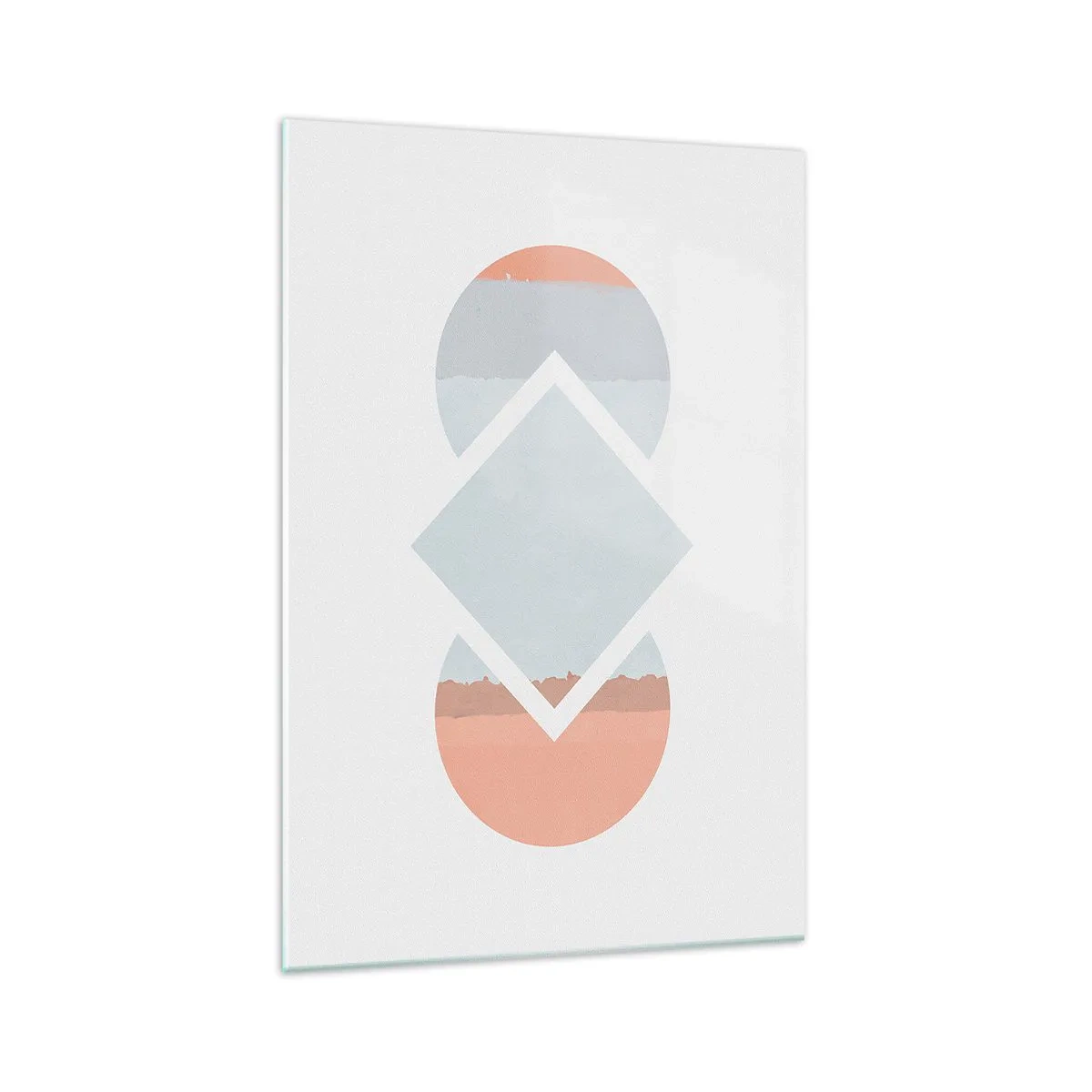 Obraz na skle - Situácia je jasná - 70x100 cm