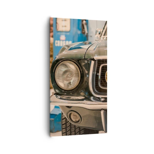 Obraz na plátne - Stretnutie s legendou - 65x120 cm