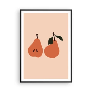 Plagát v čiernom ráme - Číra sladkosť - 70x100 cm