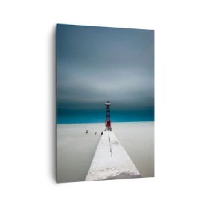 Obraz na plátne - Stretnúť sa s nekonečnom - 70x100 cm