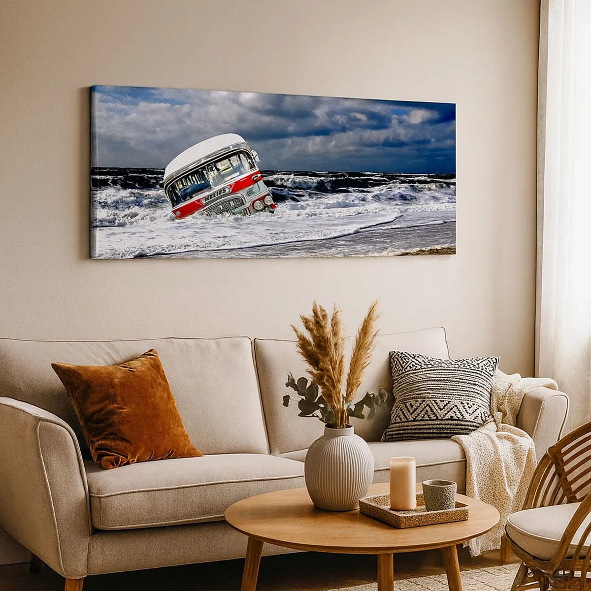 Obraz na plátne - A čomu sa čuduješ? - 100x40 cm