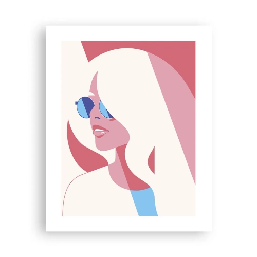 Plagát - Bola to blondína… - 40x50 cm